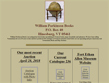 Tablet Screenshot of parkinsonbooks.com